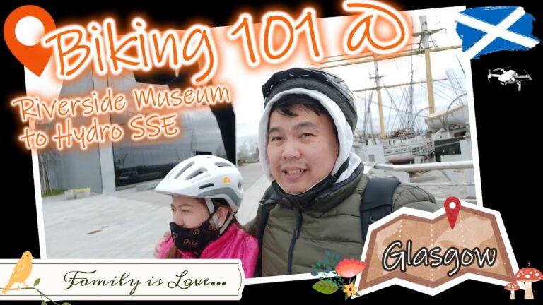 Biking 101 (Riverside Museum to Hydro SSE) @ Glasgow, Scotland / Pinoy in UK 🏴󠁧󠁢󠁳󠁣󠁴󠁿