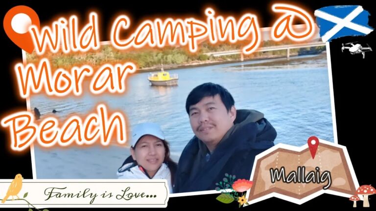 Wild Camping @ Silver Sands of Morar Beach UK 🏴󠁧󠁢󠁳󠁣󠁴󠁿